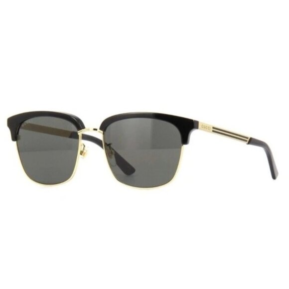 NEW GUCCI GG0697S 001 MEN BLACK SUNGLASSES